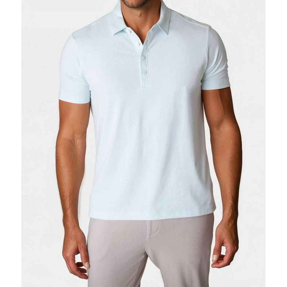 NEW BUKI coolest polo tech shirt in light blue